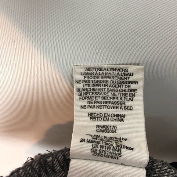 Free People Gray Velvet Snakeskin Skinny Jeans 25 - Picture 7 of 8